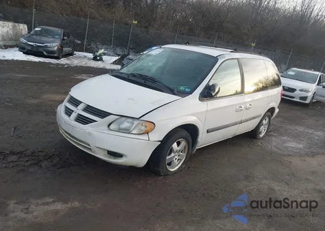 2006 Dodge Caravan Sxt z USA, uszkodzony, nr VIN 1D4GP45R76B521502